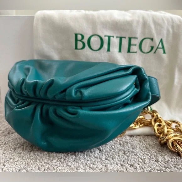 Pouch Leather Chain Belt Clutch - Picture 11 of 11